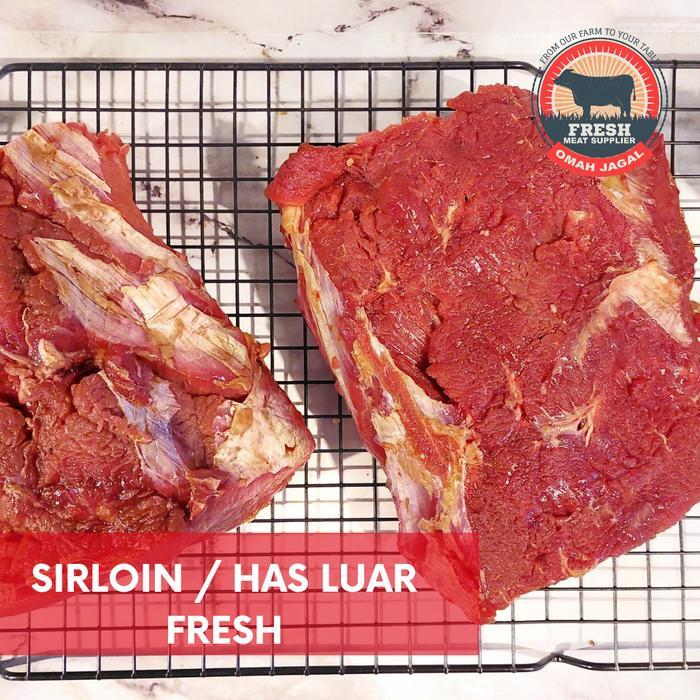 TERLARIS Daging Sapi Lokal Sirloin Daging Has Luar Sapi Lokal