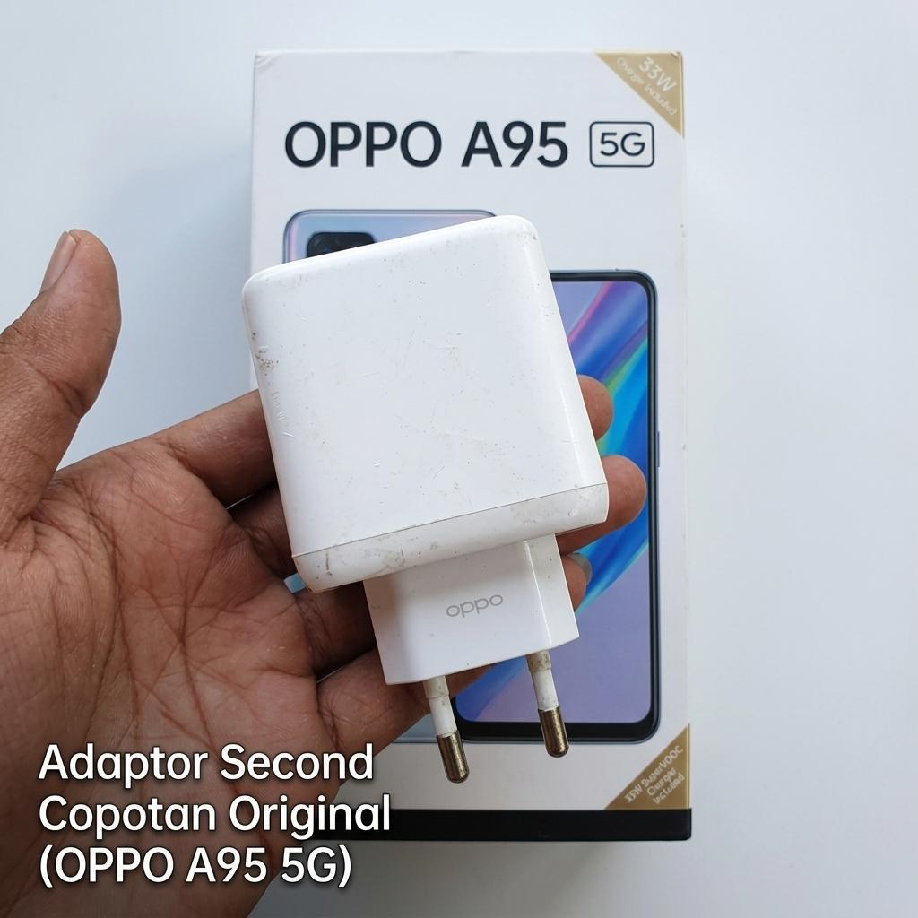 Charger OPPO VCA7JDEH Original Second SuperVOOC 65W Fast Charging 10V 6.5A Untuk OPPO A95 5G
