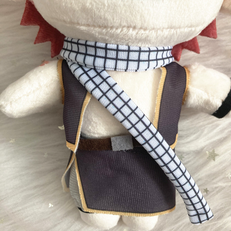 20cm Anime Fairy Tail Etherious Natsu Dragneel Plush Toy Soft Stuffed Cartoon Doll Gifts For