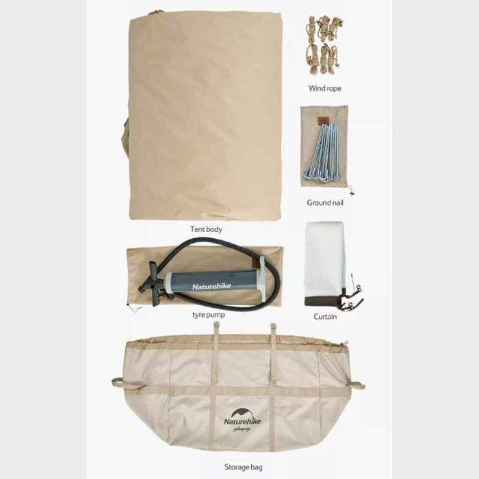 Jual Tenda Glamping Naturehike Cnh22Zp012 Air 17.2 Inflatable Tent 4-5P Ready No Po Camping Outdoor