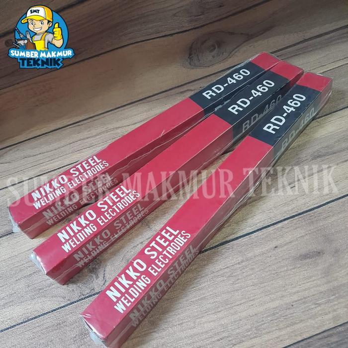 NEW Kawat Las Nikko Steel RD460 2.6 mili 2,6mm (1pak isi 1 kg)