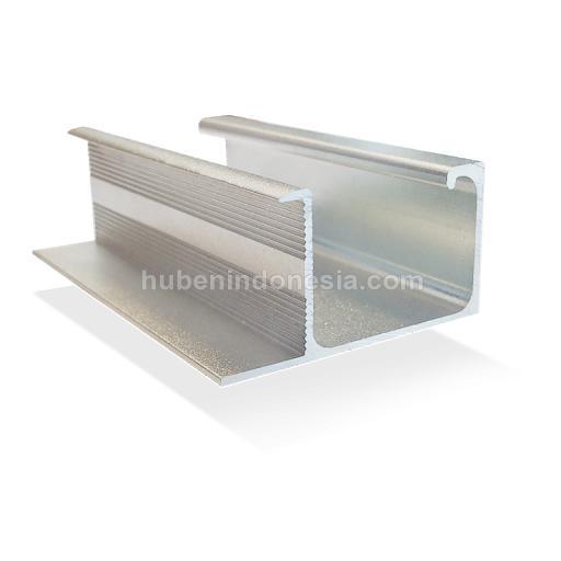 Profil Lis List Edging Frame Handle Alumunium Aluminium Gp-37 Mirror
