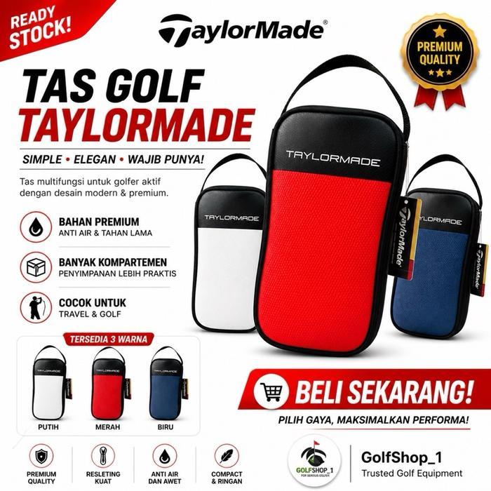 Terlaris Tas Sepatu Golf Shoes Bag Golf Taylormade Golf New Import - Hand Bag Golf Pouch