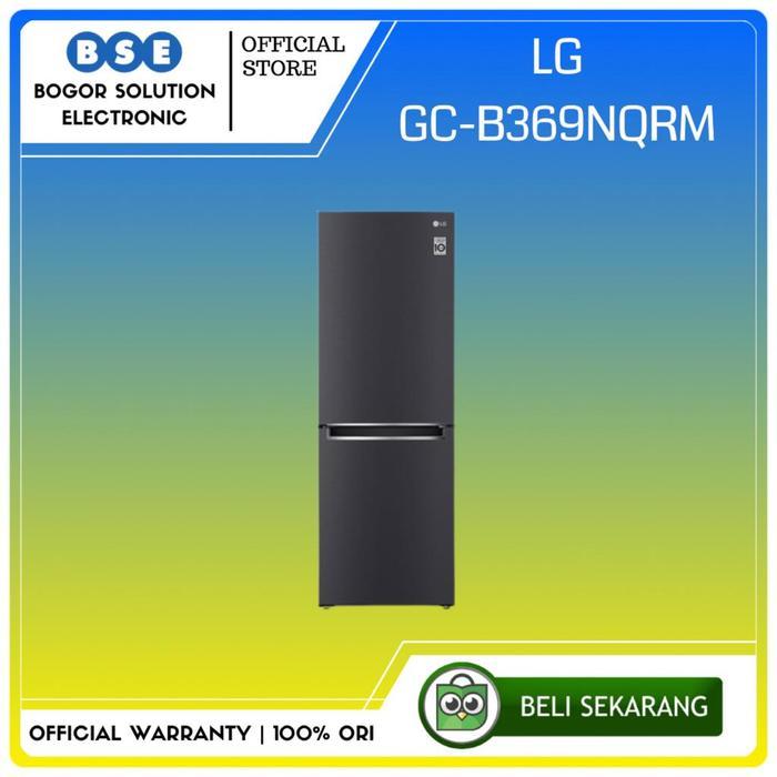 LG GCB369NQRM Kulkas Freezer Bawah LG GC B369NQRM 305L Kulkas LG