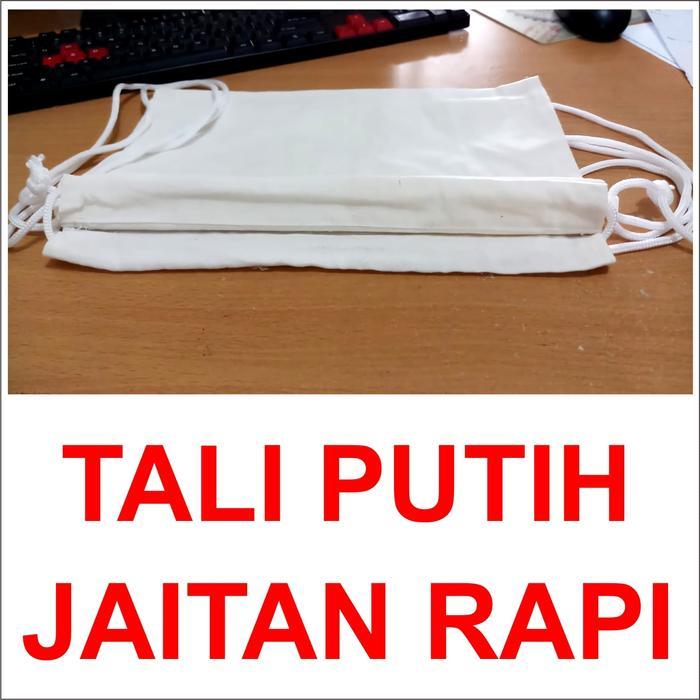 SALE TAS SERUT BLACU 30X40 - DRAWSTRING POLOS BLACU - TAS POLOS BLACU