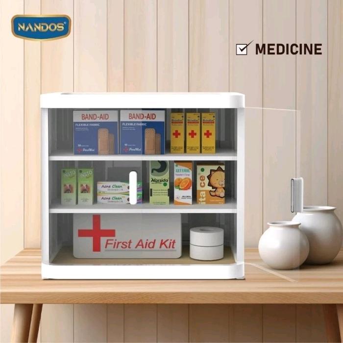 Food Cabinet, Lemari Makanan, Rak Plastik, Lemari Dapur, Rak Penyimpanan, Organizer Dapur