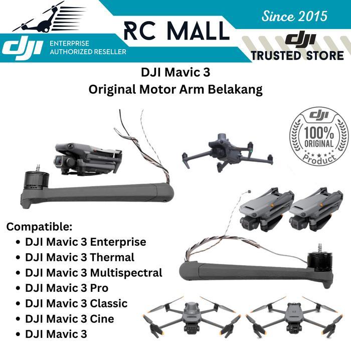 Motor Arm Kaki Belakang DJI Mavic 3 Pro DJI Mavic 3 Enterprise DJI Mavic 3 Thermal DJI Mavic 3