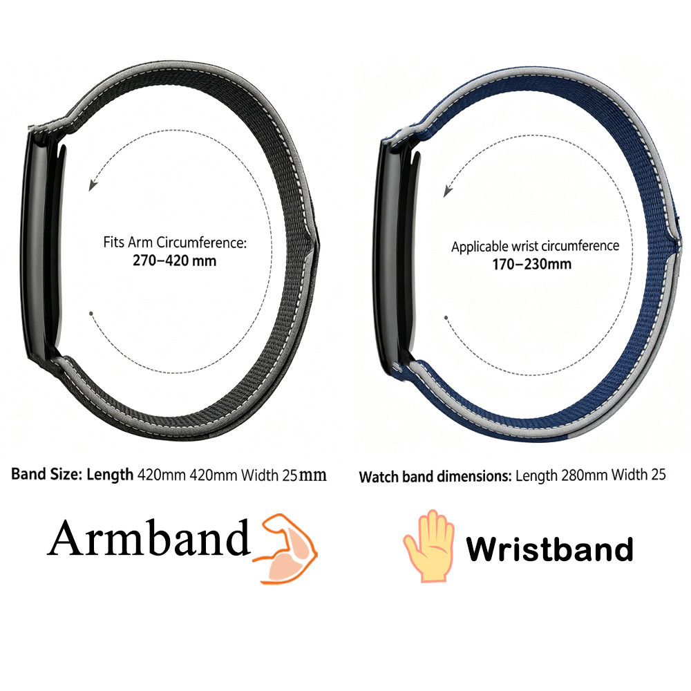 Nylon Watch Strap Stretch Comfort for Garmin CIRQA Breathable Replacement Strap for Garmin CIRQA