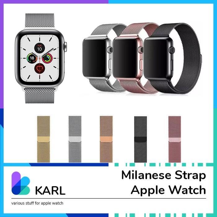 Strap Apple Watch iWatch SmartWatch Milanese Stainless Metal iWatch