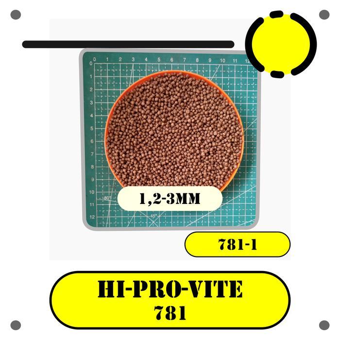 Hi-Pro-Vite 781 Hi Pro Vite Pakan Pelet Ikan Lele Nila Gurame 781-1 781-2 781-3