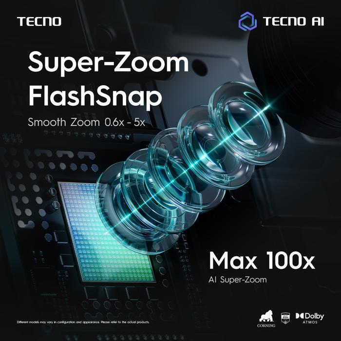 [5x SUPERZOOM FLASHSNAP] TECNO CAMON 50 PRO 5G 12GB+12GB*/256GB, 50MP Sony LYT-700C, 50MP 3x