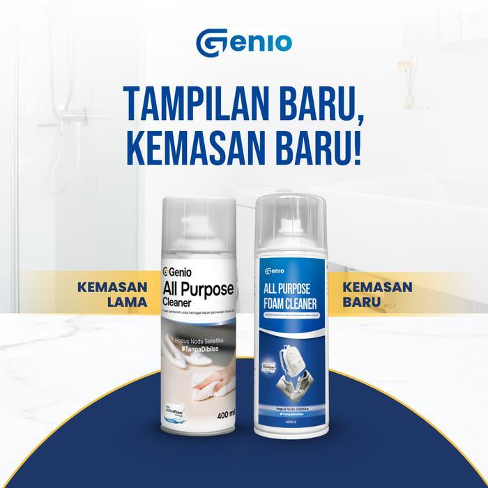 Genio Paket Bundling Genio Cleaner & Genio All Purpose Cleaner - Cairan Pembersih Kerak Lantai,