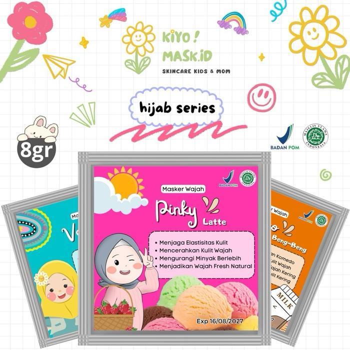 TERLARIS (8gr) Masker Organik BPOM Terlaris/Masker Wajah Anak/Face Mask Organic/Masker Wajah