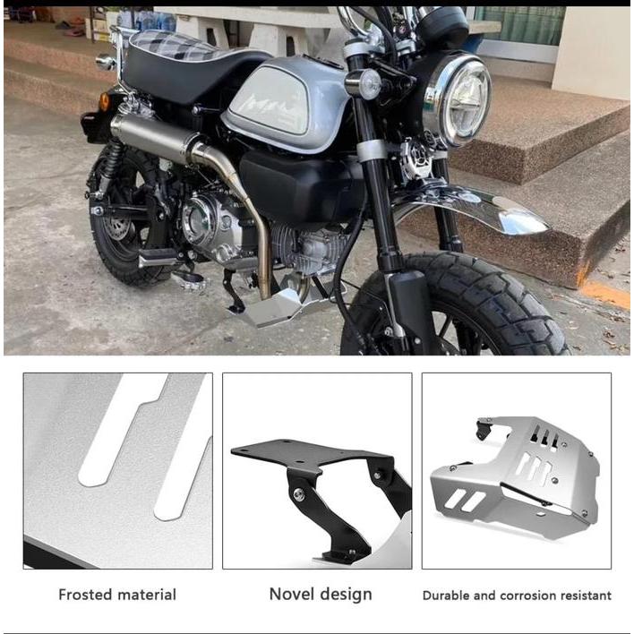 Skid Plate Pelindung Mesin Honda Monkey 125 Z125