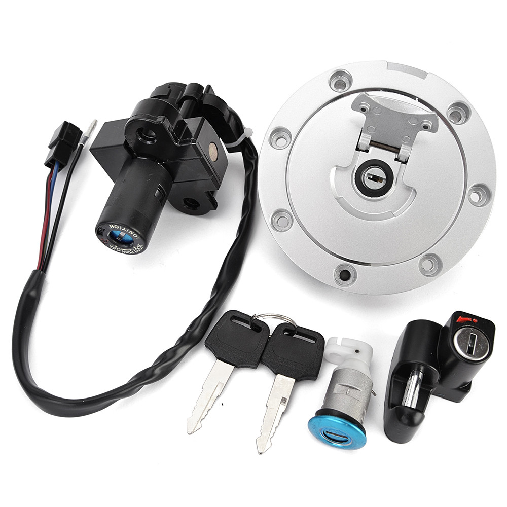 CB 400 VT 250 MOTORCYCLE IGNITION SWITCH FUEL GAS CAP SEAT LOCK KEY SET FOR HONDA CB400 CB400SF