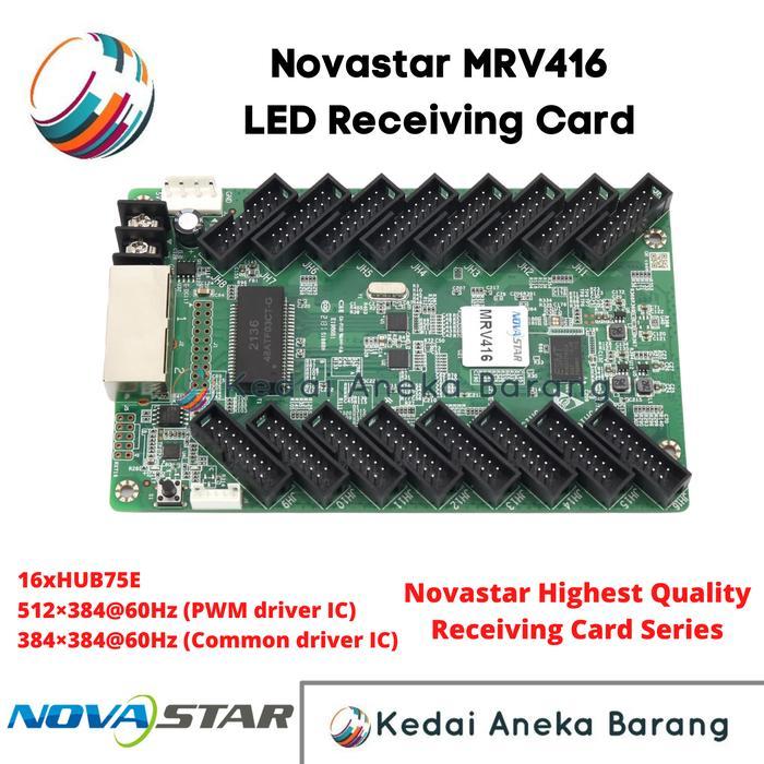Novastar Mrv416-N Mrv416 Led Receiving Card Rc Videotron Hub75 Mrv366 Mrv316