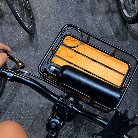 Promo Keranjang Depan Sepeda Mtb Federal Lipat Fixie Dengan Alas Kayu Premium Dan Rangka Baja