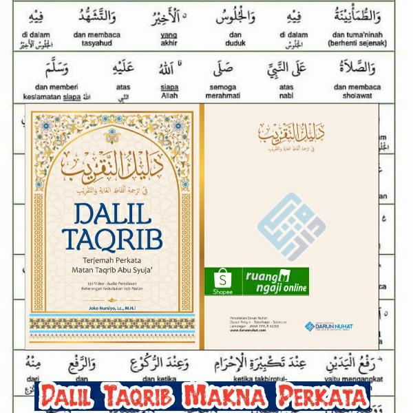 Permadani - Dalil Taqrib Terjemah Perkata Matan Taqrib Abu Syuja'/Taqrib Perkata Terbaru 