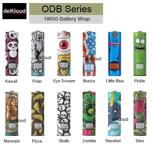 18650 ODB Series Battery Wrap baterai batre batere plastik cover