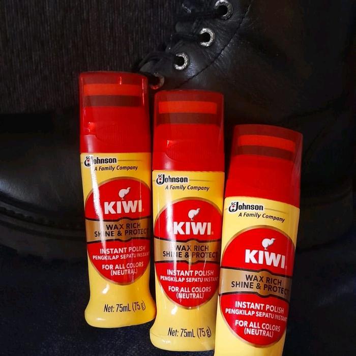 Premium Semir Kiwi Cair Netral,Pengkilap Sepatu Instan Terlaris