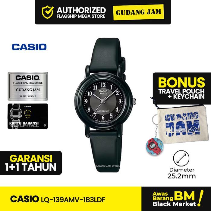> Jam Tangan Analog Wanita Casio LQ-139AMV-1B3LDF LQ 139AMV