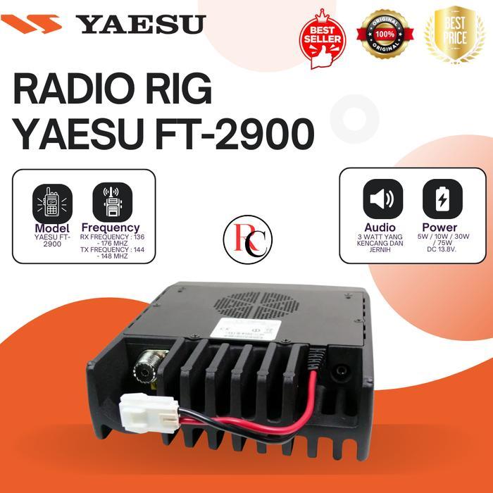 JUAL RADIO RIG YAESU FT 2900- YAESU FT 2900 ORIGINAL RESMI MURAH