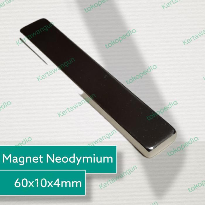 Magnet Neodymium 60X10X4Mm