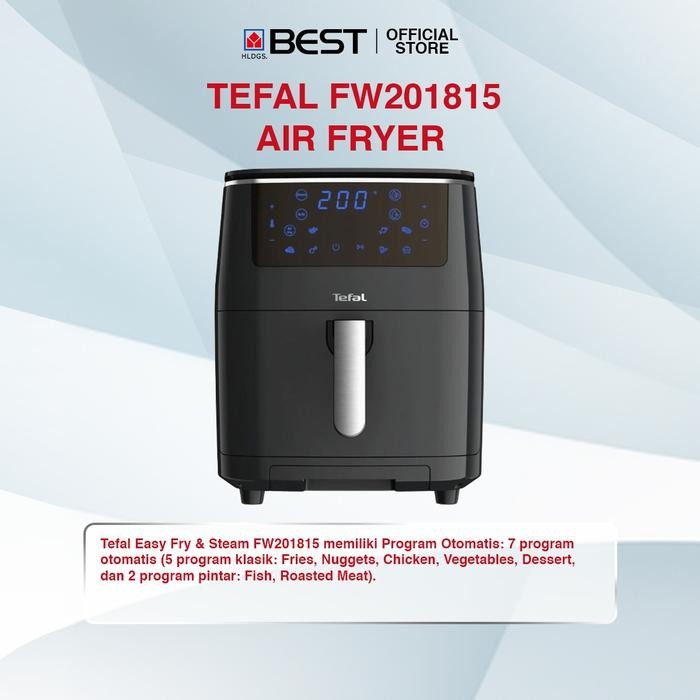 Air Fryer TEFAL FW201815 Low Fat Fryer 3 Program
