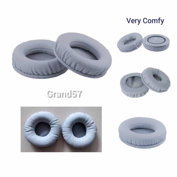 Busa Headphone Headset Universal 70Mm 7Cm Earpad Untuk Jbl T450 Synchros Abu
