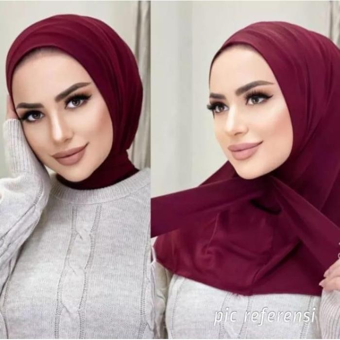 Sedia FAEYZA ALWA JILBAB WINTER INNER BERGO JERSEY PREMIUM