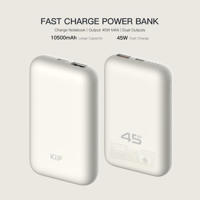 KIIP POWERBANK 10500MAH SUPER FAST CHARGING 45W PD TYPE C E67