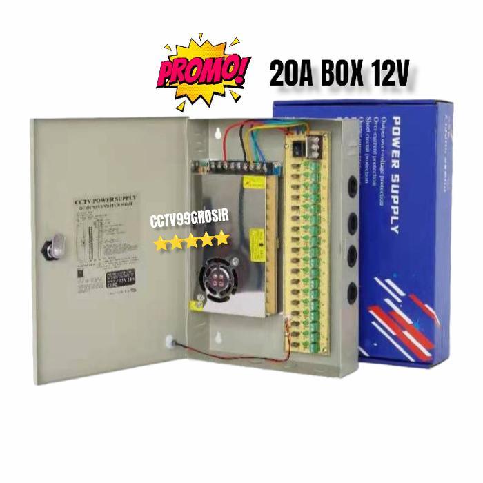 POWER SUPPLY 20A 12V / POWER BOX POWER SUPPLY CCTV