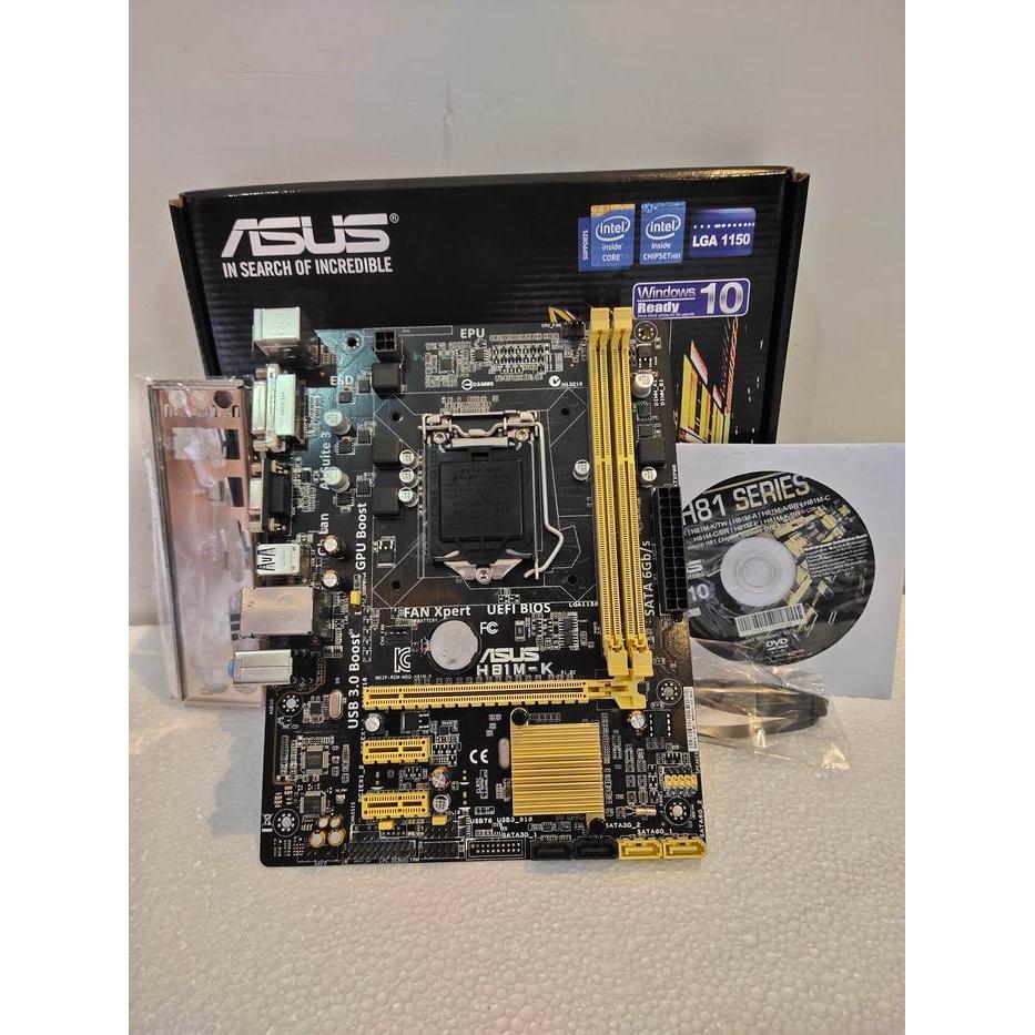 MOTHERBOARD H81 LGA 1150 DDR3 MAINBOARD H81 ASUS CORE I3/I5/I7