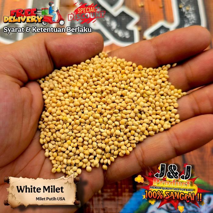 o4mi- Milet Premium Bijian Sangrai Milet Putih Milet Cream Milet Hitam