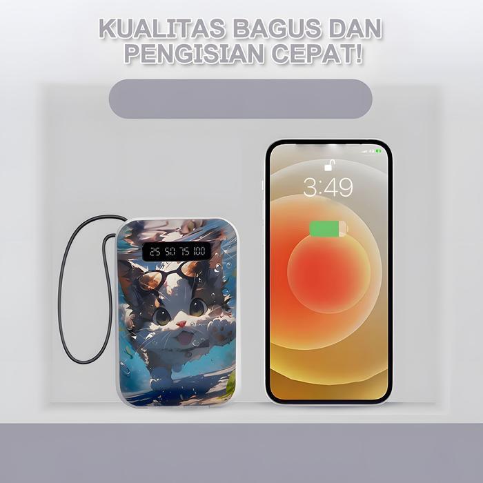 jwvb- Puning Lentiven Powerbank 30000 Mah Mini With 4 Usb Bhg