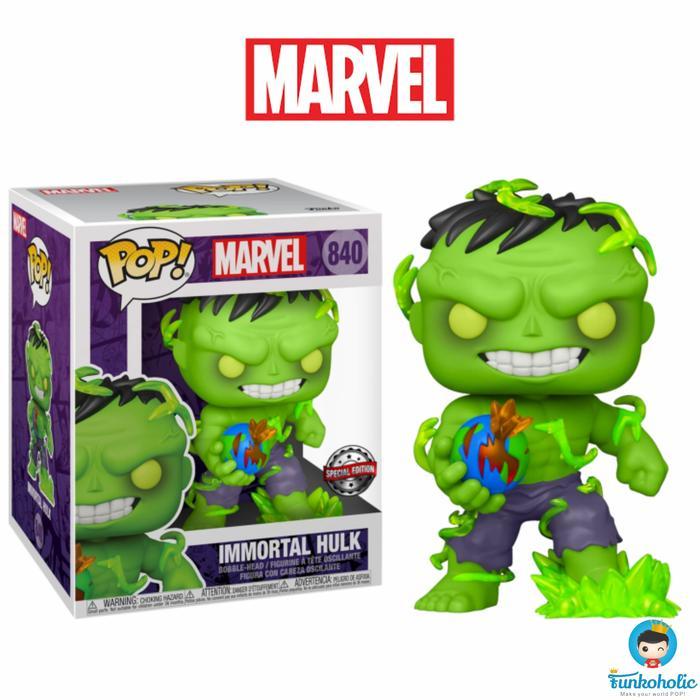 Funko Pop Marvel Hulk - Immortal Hulk 6" / 6-Inch [Exclusive] #840