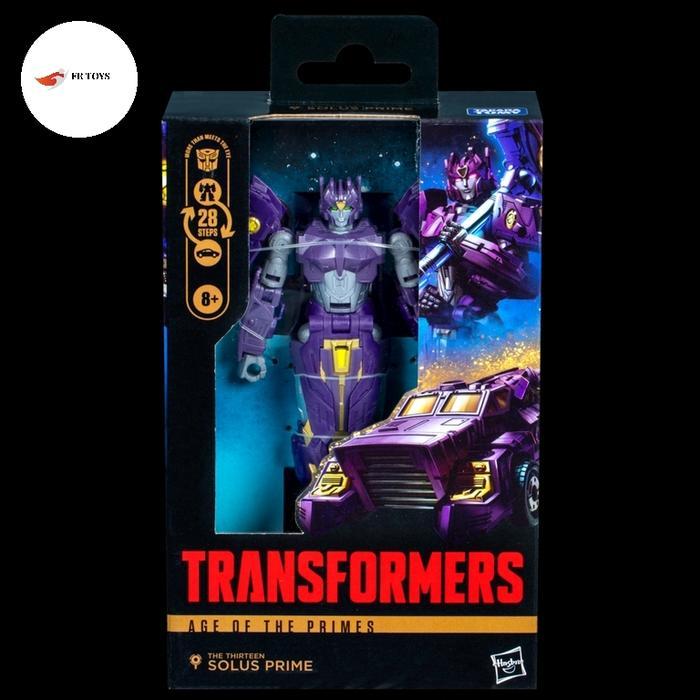 TRANSFORMERS AGE OF THE PRIMES DELUXE CLASS THE THIRTEEN SOLUS PRIME KODE 547