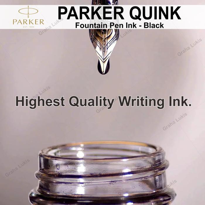 Parker Quink / Tinta Botol Parker / Fountain Pen Ink