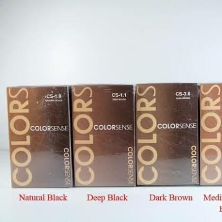 Termurah Colorsense Cat Rambut / Color Sense Toning Rambut Hitam Coklat