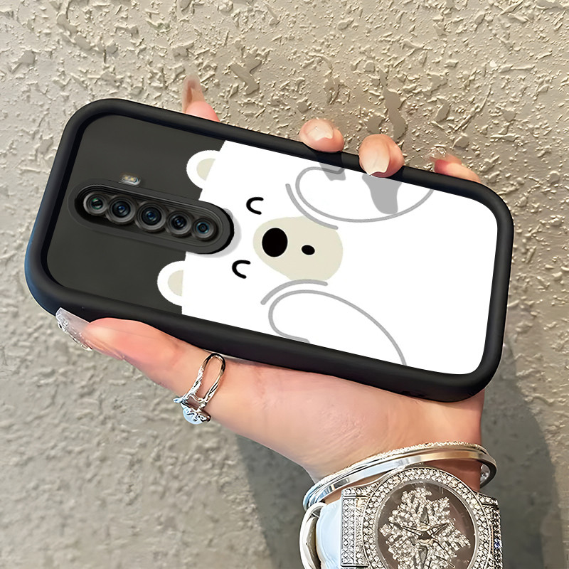 Casing Hp Untuk OPPO Reno 2F Reno 2Z Reno2 F Reno2 Z Case Beruang Kutub Tersenyum Softcase Kesing Pr