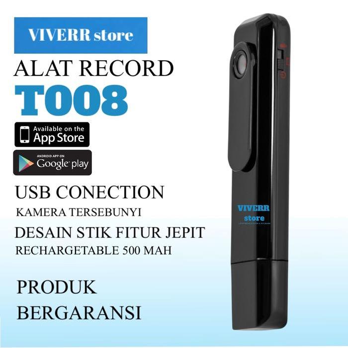 BERGARANSI Kamera Mini HD 1080P Perekam Video Digital Portabel Kamera perekam.