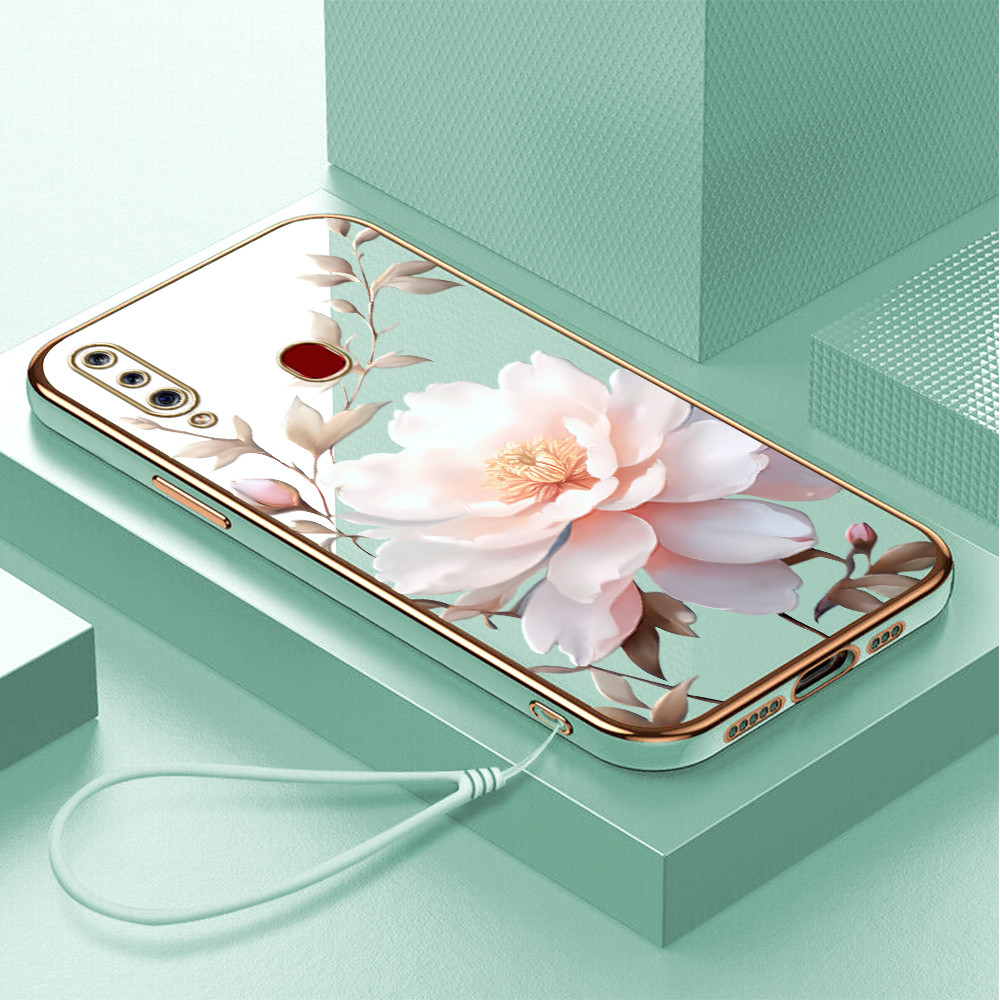 Casing Hp Untuk Compitable With Samsung Galaxy A20S Case A6 2901 DD POP Tali Gantungan Cassing