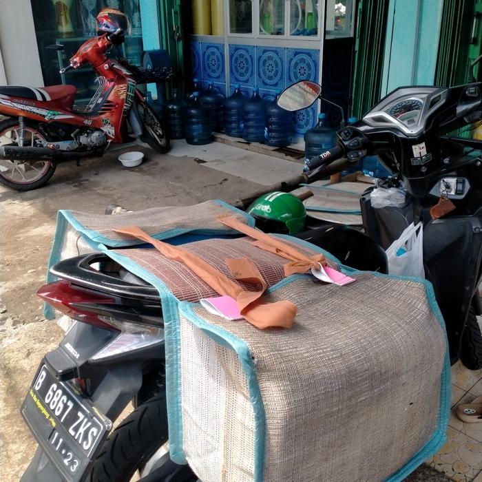 SALE  TAS MOTOR GONI , TAS KURIR, TAS OBROK ,KANTONG POS, SADEL BAG ORIGINAL