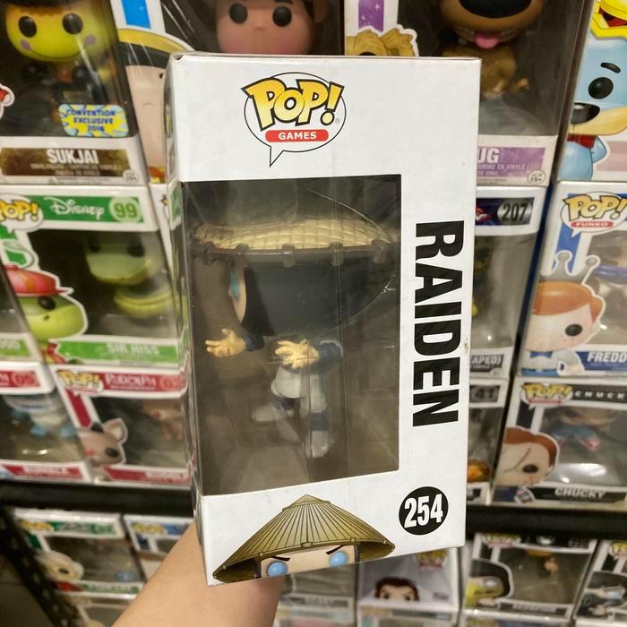 HOT SALE ORIGINAL FUNKO POP GAME RAIDEN MORTAL KOMBAT X PLAYSTATION NINTENDO SWITCH TERMURAH