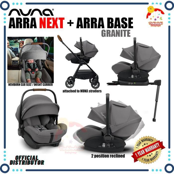 Nuna Arra Net Baby Carrier Carseat Plus Base