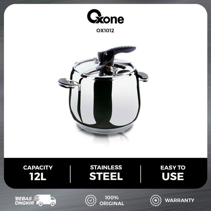 OXONE Panci Presto Stainless Steel 12 Liter OX-1012
