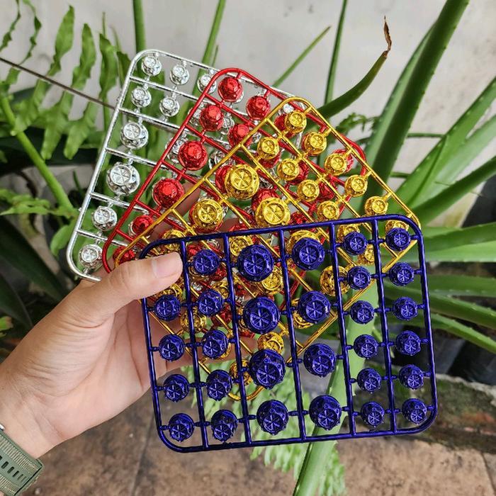 SALE ! Cover Baut Variasi Flower Monel Tutup Baut Bisa Untuk Semua Baut Motor Universal ORIGINAL