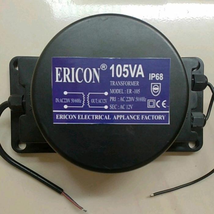 Trafo lampu kolam renang 105 W 12 V ERICON Best