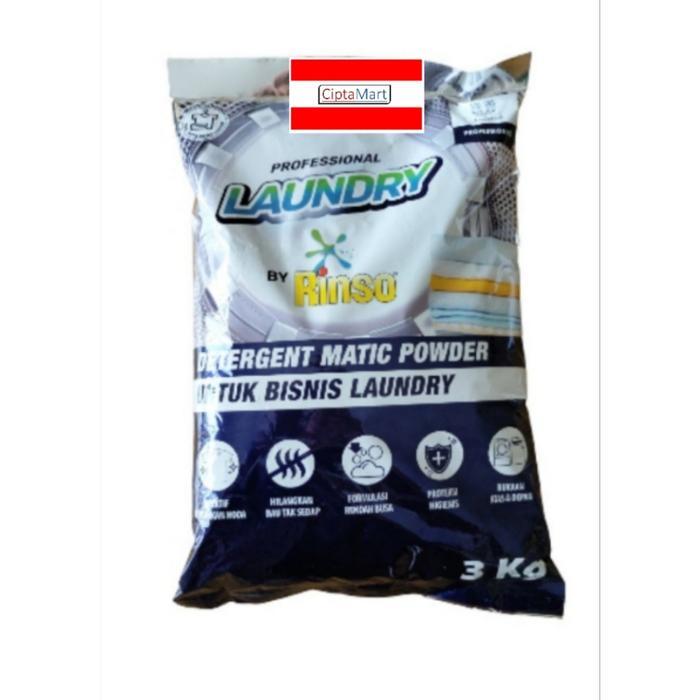 Deterjen Bubuk Rinso Professional Laundry 3kg