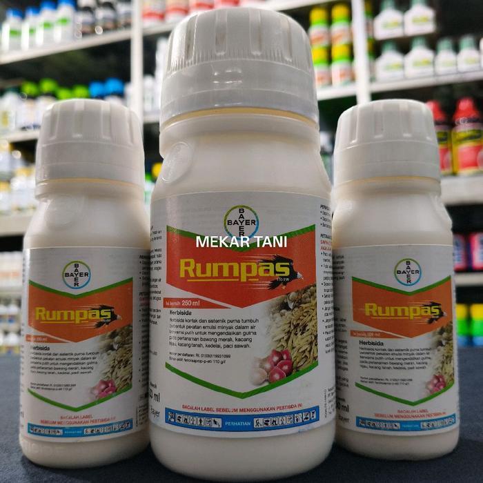 BERKUALITAS Rumpas 110EW - Herbisida Sistemik Selektif kacang kacangan, bawang merah, nanas,